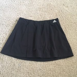 Adidas black climatisé athletic tennis skirt/skort
